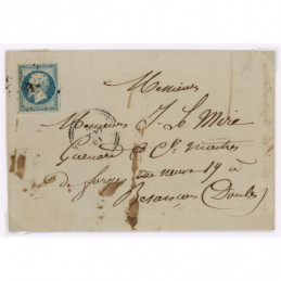 14 Oblitéré Cachet Perlé -...