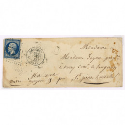 14 Oblitéré PC 1512 du 1857...