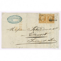 13 Oblitéré  - Depart Paris...