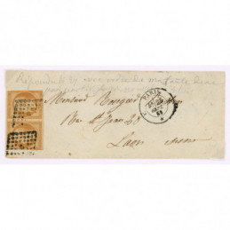 13 Oblitéré C du 25/09/1858...