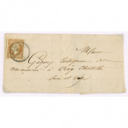 13 Oblitéré Cachet Perlé du...