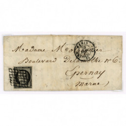 3 Oblitéré Grille du...