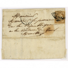 1 Oblitéré Grille - Depart...