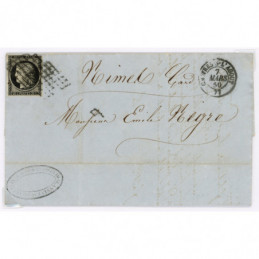 3 Oblitéré Grille du...