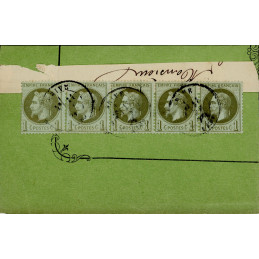 25 Oblitéré Cachet a Date -...