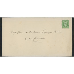 20 Oblitéré  - Depart Paris...