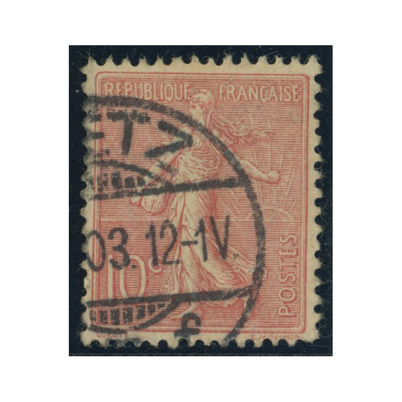 YT 129 - Oblitere - Cachet Metz - Centrage parfait