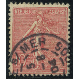 YT 129 - Oblitere - cachet...