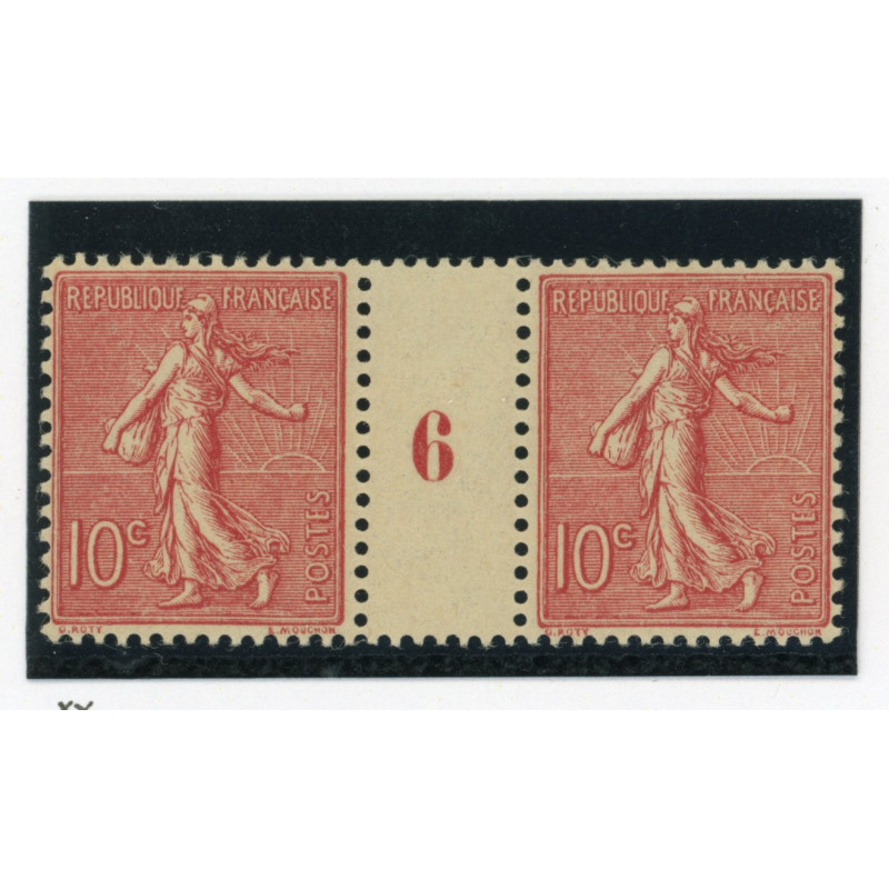 YT 129 - Neuf xx - Millesime 6 - Type III - Cote 100