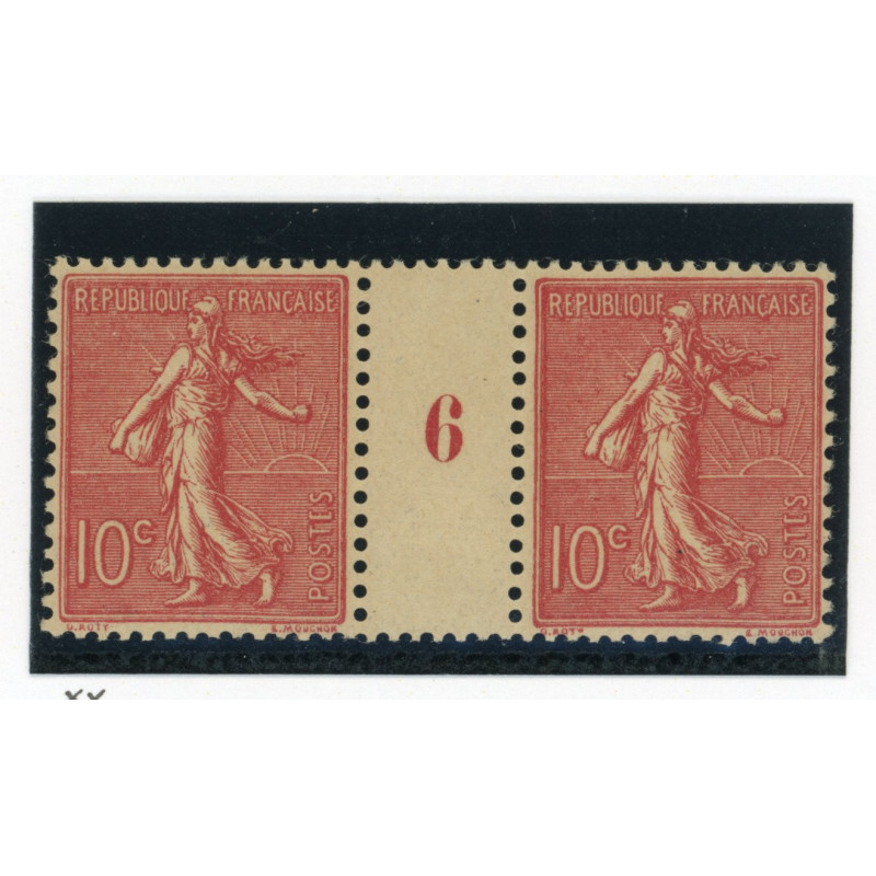 YT 129 - Neuf xx - Millesime 6 - Type III - Cote 100