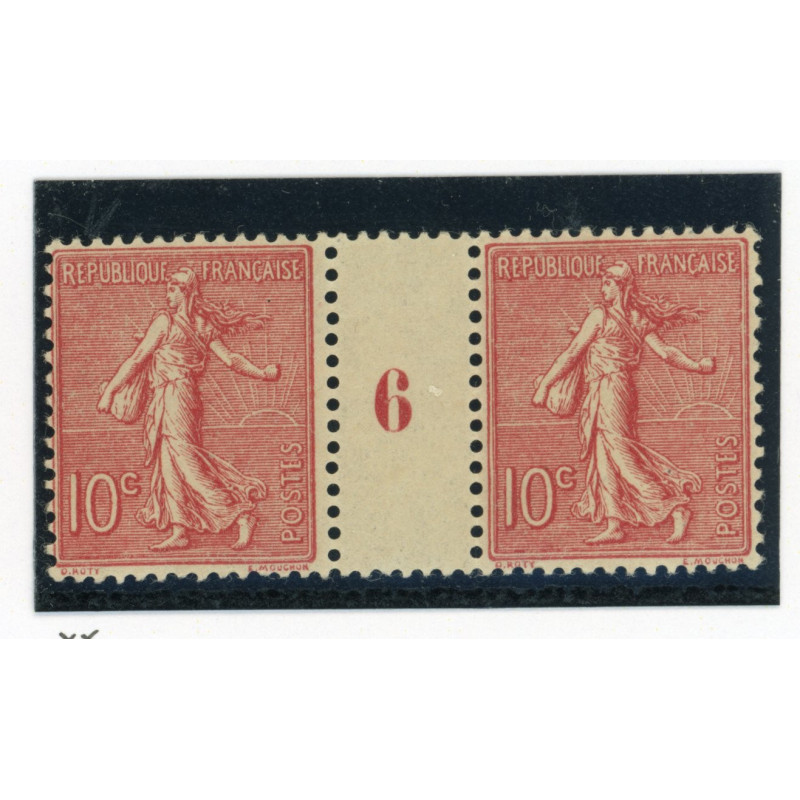 YT 129 - Neuf xx - Millesime 6 - Type III - Cote 100