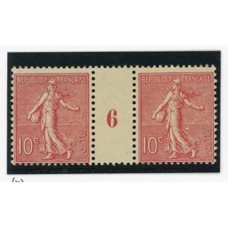 YT 129 - Neuf (x) - Millesime 6 - Type III - Cote 35