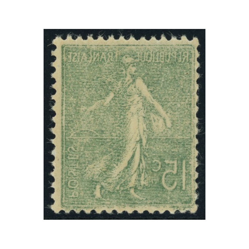 YT 130 - Neuf xx - Variete - Impression Recto Verso