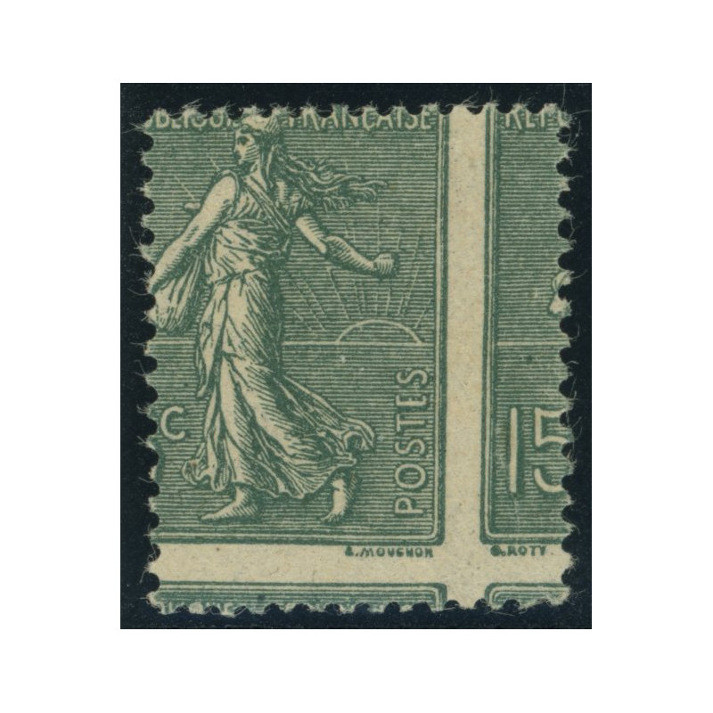 YT 130 - Neuf x - Variete - Impression a Cheval