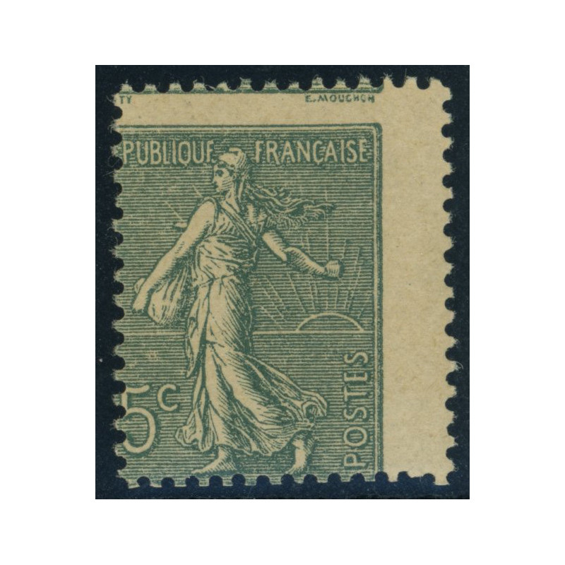 YT 130 - Neuf x - Variete - Impression a Cheval