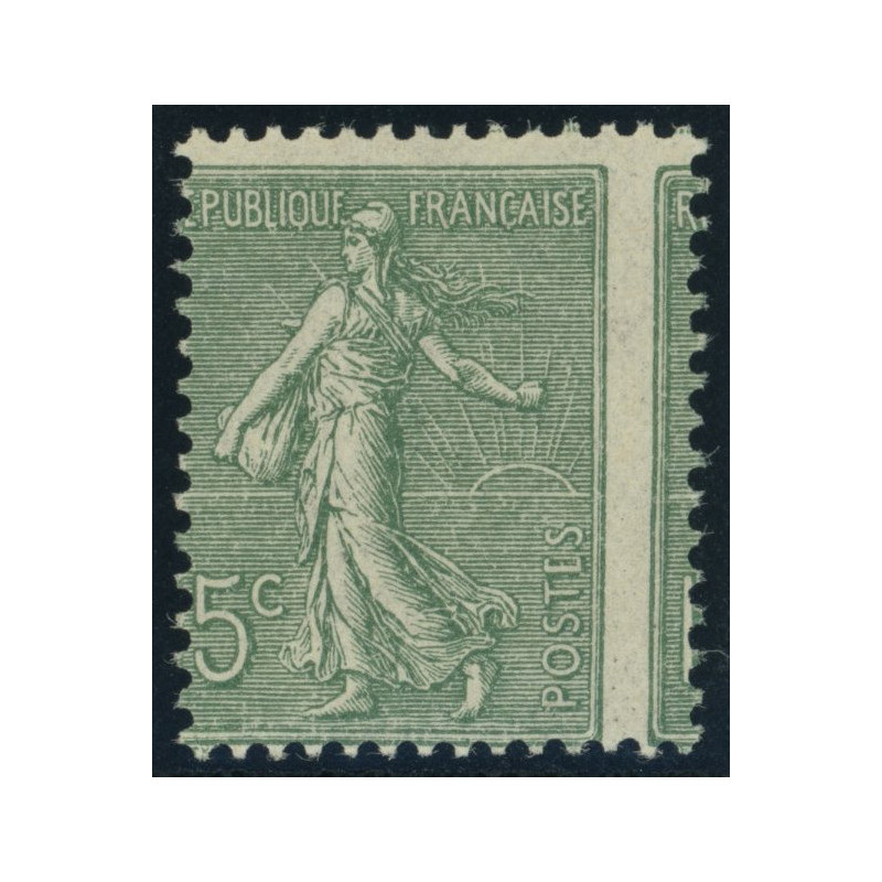 YT 130 - Neuf xx - Variete - Impression a Cheval