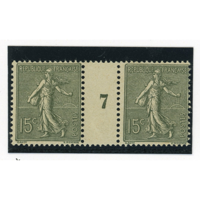 YT 130 - Neuf x - Millesime 7