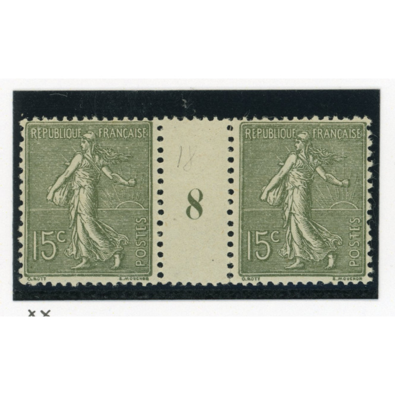 YT 130 - Neuf xx - Millesime 8