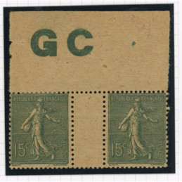 YT 130 - Neuf x - Paire...