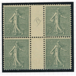 YT 130 - Neuf x - Bloc de 4...