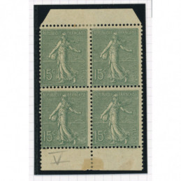 YT 130 - Neuf x - Bloc de 4...