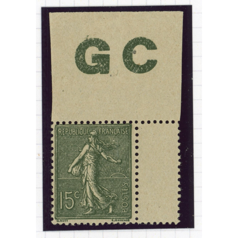 YT 130 - Neuf xx - Manchette GC