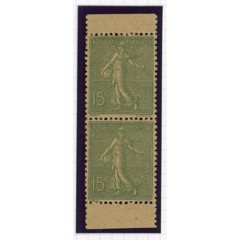 YT 130 - Neuf xx - Paire de Carnet