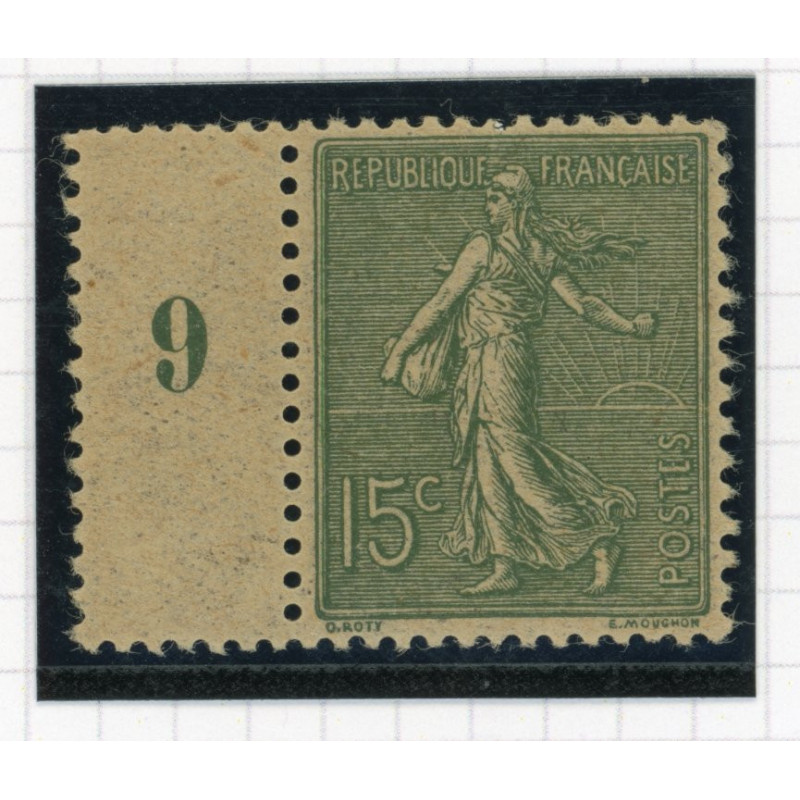 YT 130 - Neuf xx - Millesime 9