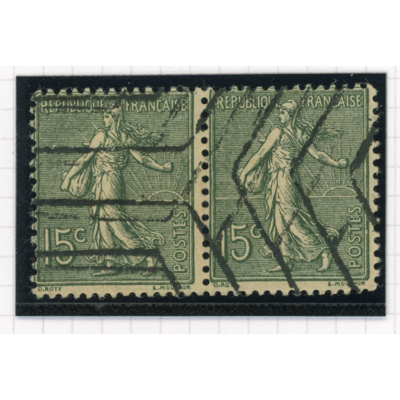 YT 130 - Oblitere - Cachet d'Annulation