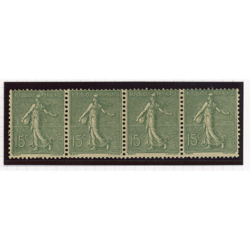 YT 130 - Neuf xx - Bande de 4