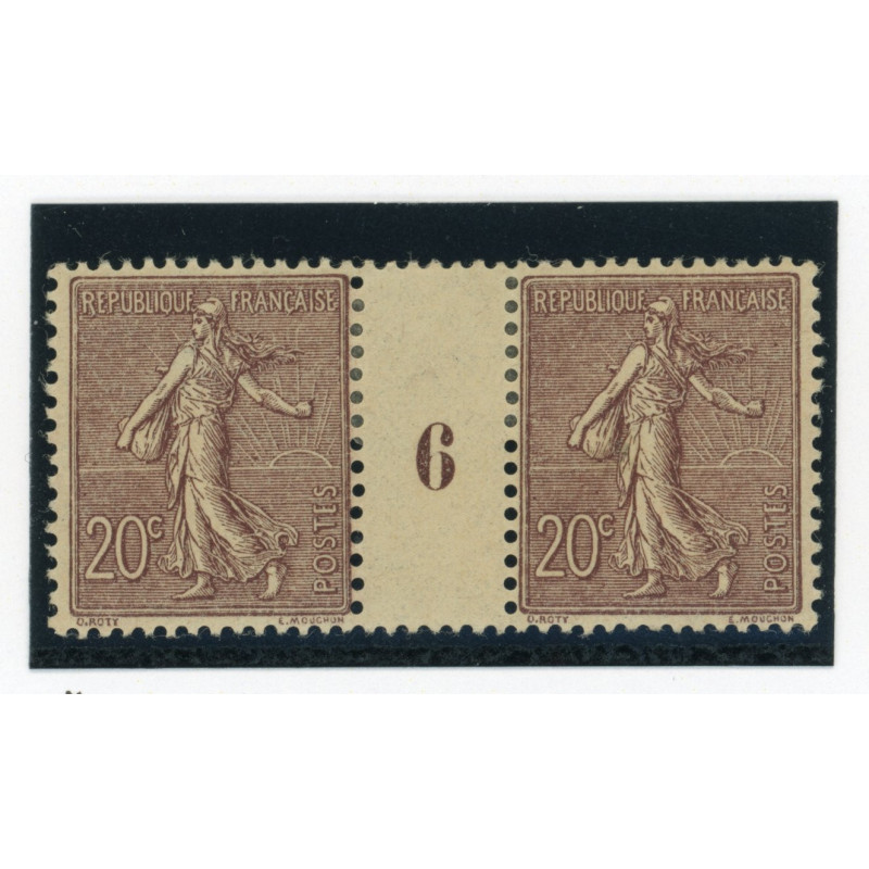 YT 131 - Neuf x - Millesime 6 - Cote 280