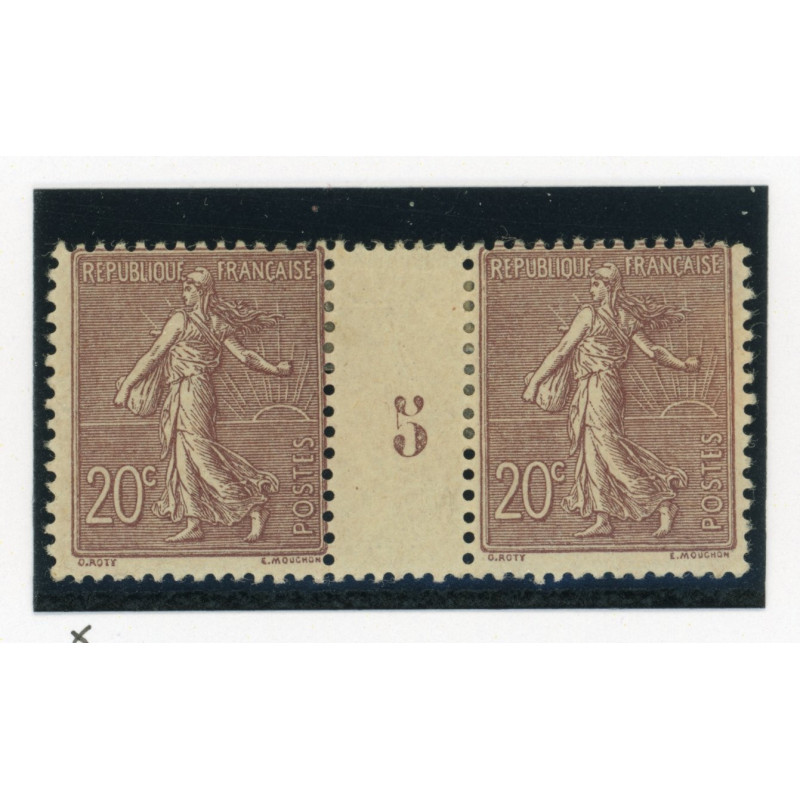 YT 131 - Neuf x - Millesime 5 - Cote 310