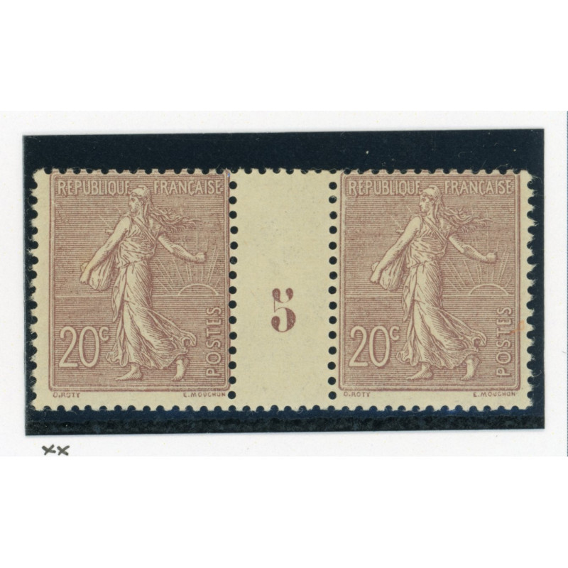 YT 131 - Neuf xx - Millesime 5 - Cote 620