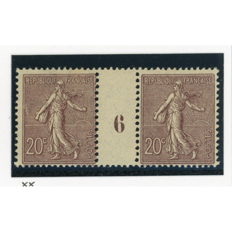 YT 131 - Neuf xx - Millesime 6 - Cote 600