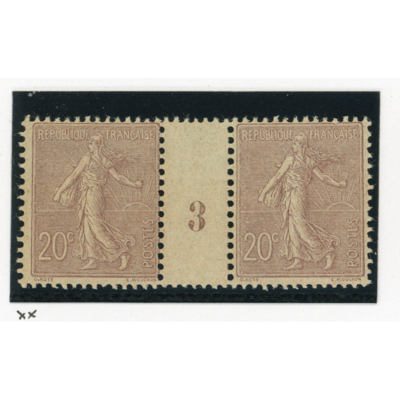 YT 131 - Neuf xx - Millesime 3 - Cote 600