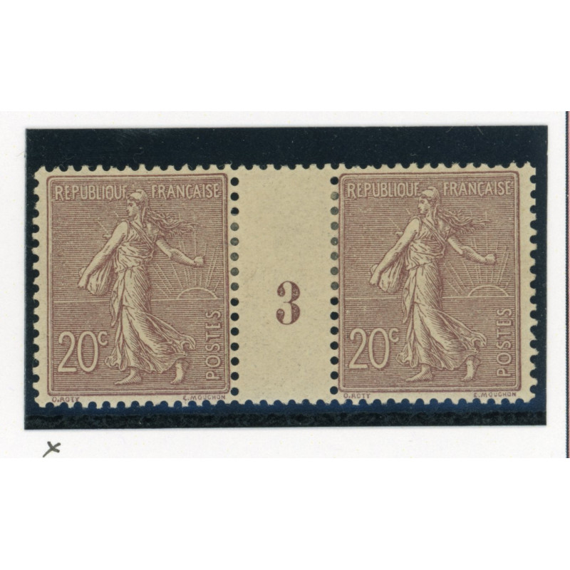 YT 131 - Neuf x - Millesime 3 - Cote 280