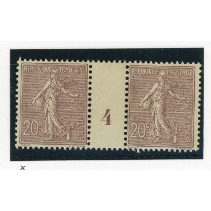 YT 131 - Neuf x - Millesime 4 - Cote 320