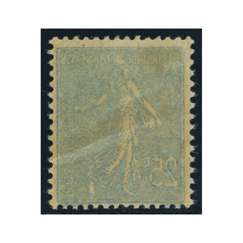 YT 132 - Neuf x - Variete - Impression Recto Verso