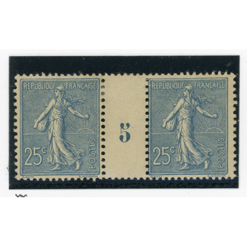 YT 132 - Neuf xx - Millesime 5 - Cote 700