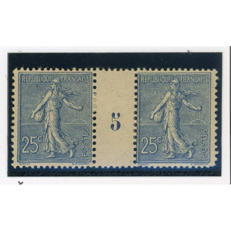 YT 132 - Neuf x - Millesime 5 - Cote 350