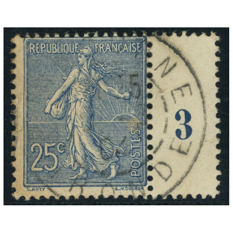 YT 132 - Oblitere - Millesime 3 - Cote 290