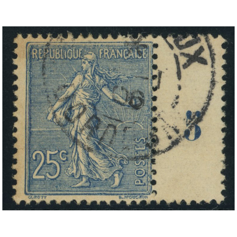 YT 132 - Oblitere - Millesime 5 - Cote 350