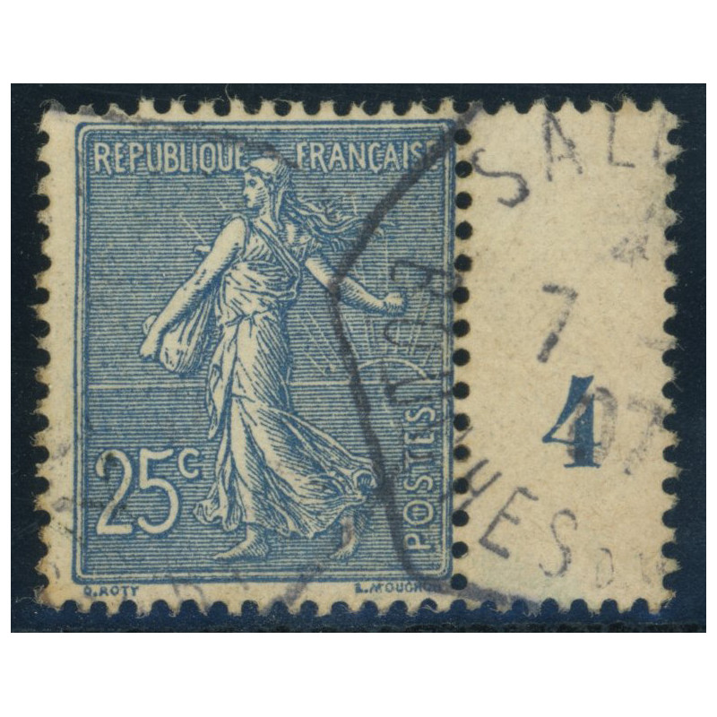 YT 132 - Oblitere - Millesime 4 - Cote 300