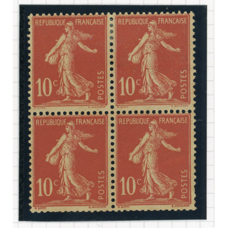 YT 134 - Neuf x - Bloc de 4