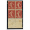 YT 134 - Neuf x - Bloc de 4