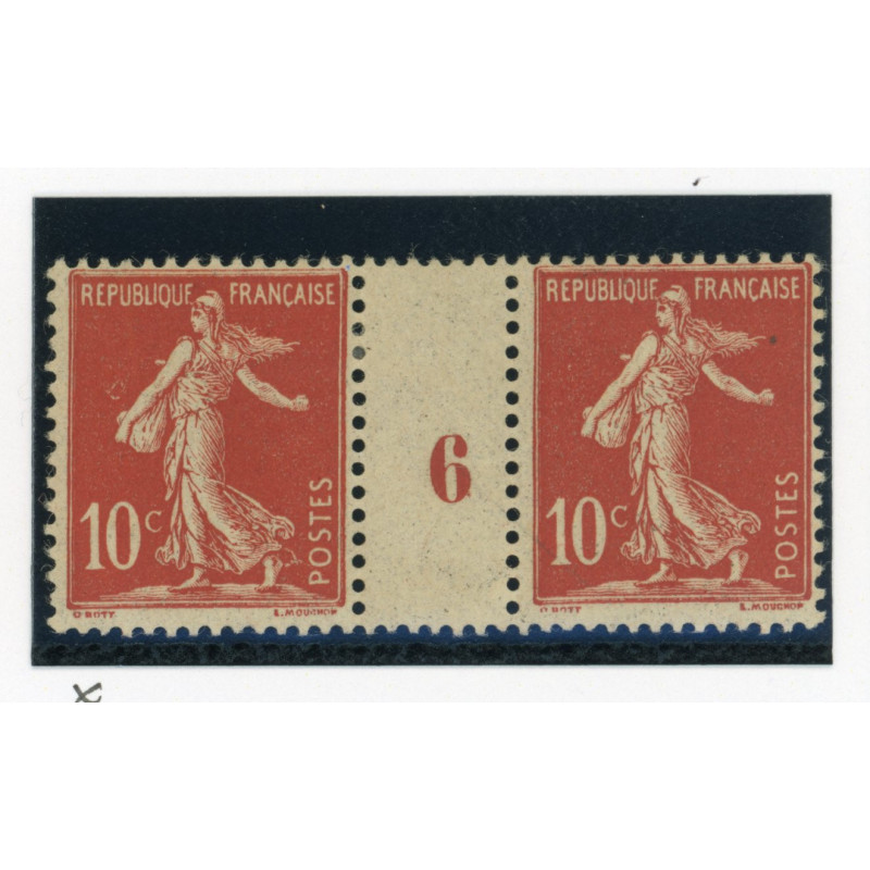 YT 134 - Neuf x - Millesime 6 - Cote 27