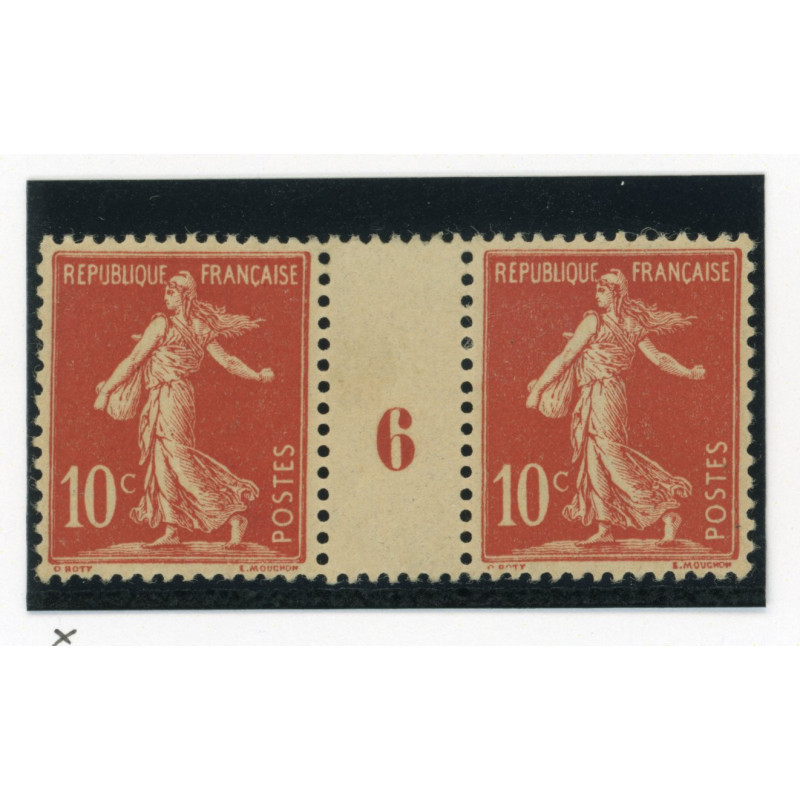 YT 134 - Neuf x - Millesime 6 - Cote 27