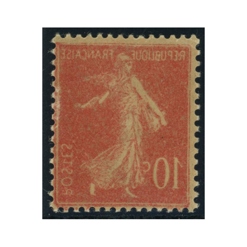 YT 135 - Neuf xx - Variete - Impression Recto Verso