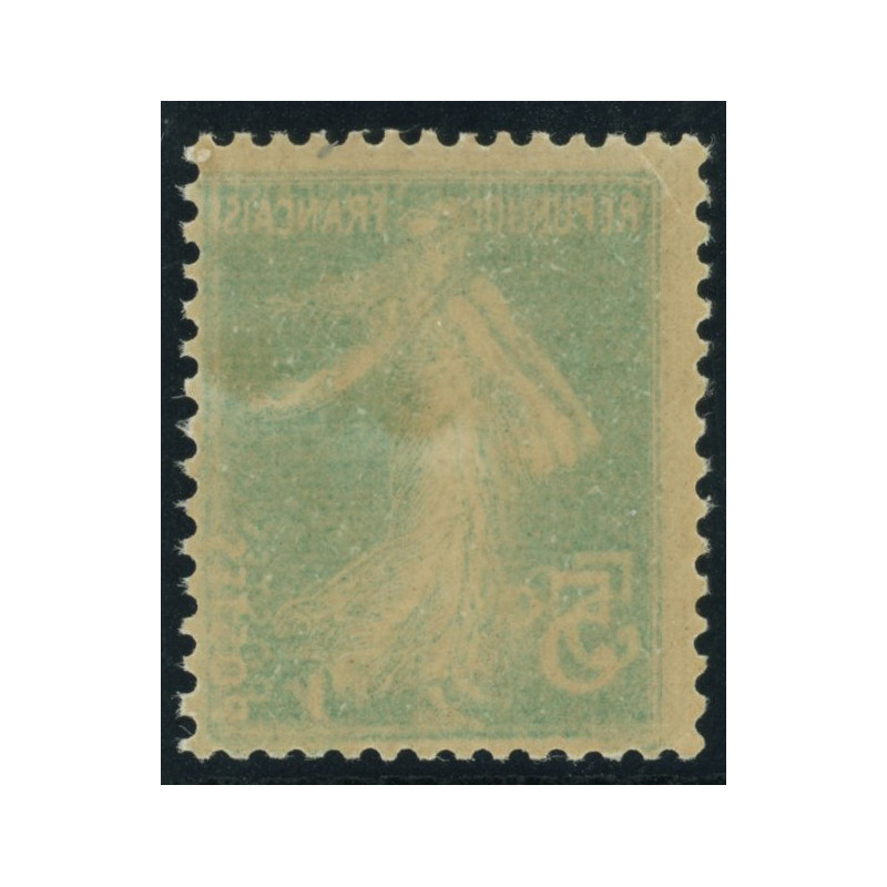 YT 137 - Neuf xx - Variete - Impression Recto Verso