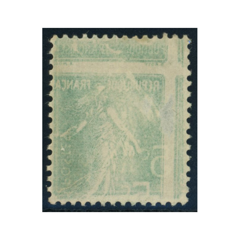 YT 137 - Neuf (x) - Variete - Impression Recto Verso